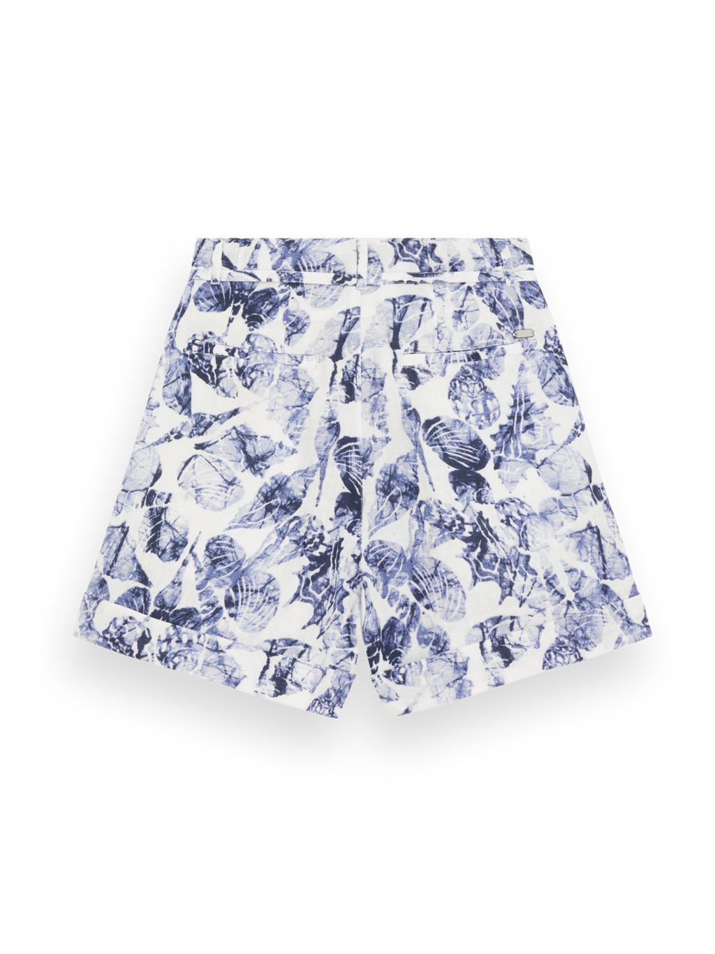 HIGH-RISE LINEN SHORT