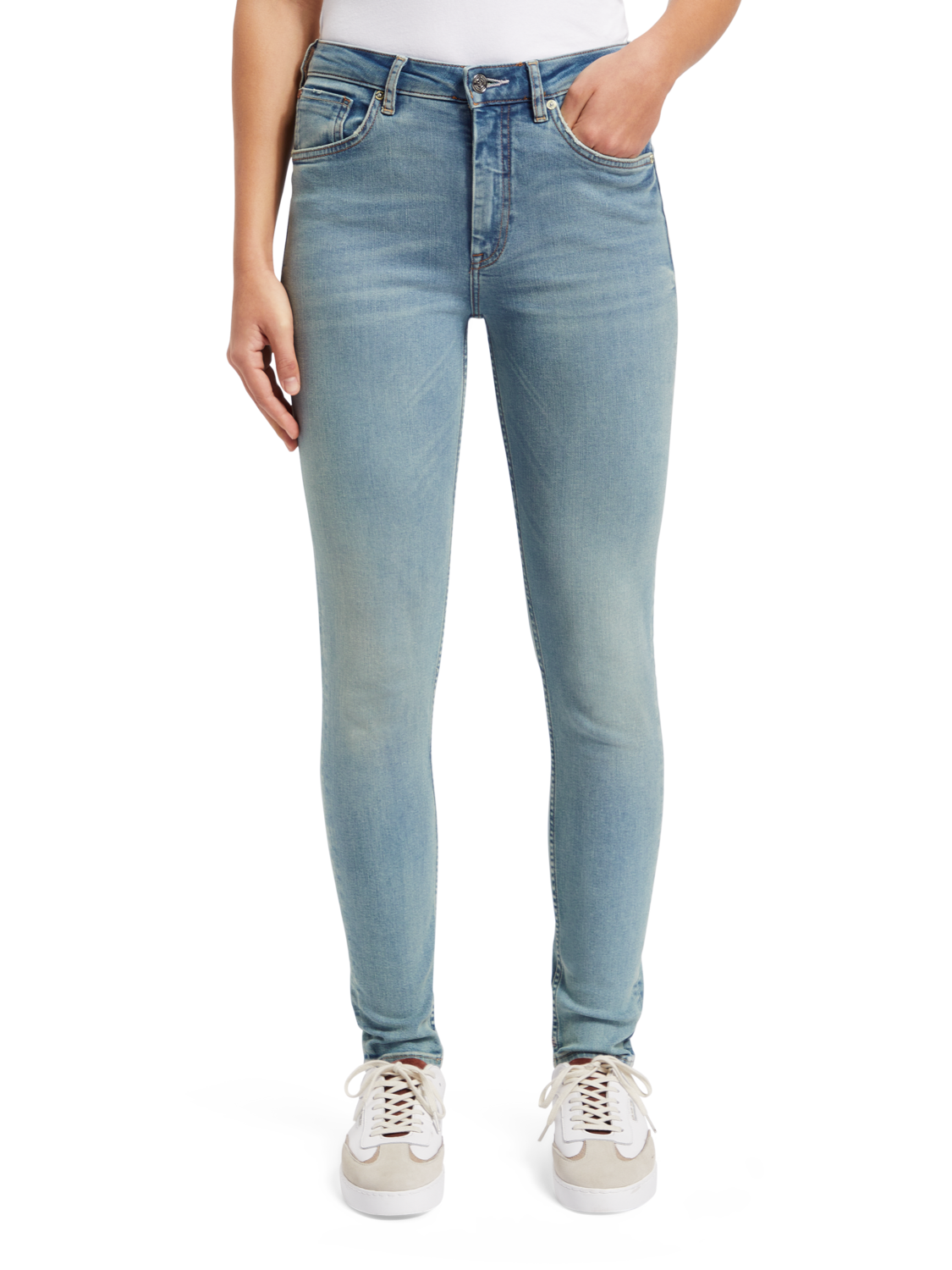 HAUT HIGH RISE SKINNY JEANS WATERWAYS