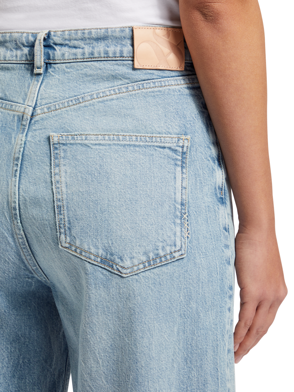 THE TIDE HIGH RISE BALLOON FIT JEANS - UNDERWATER