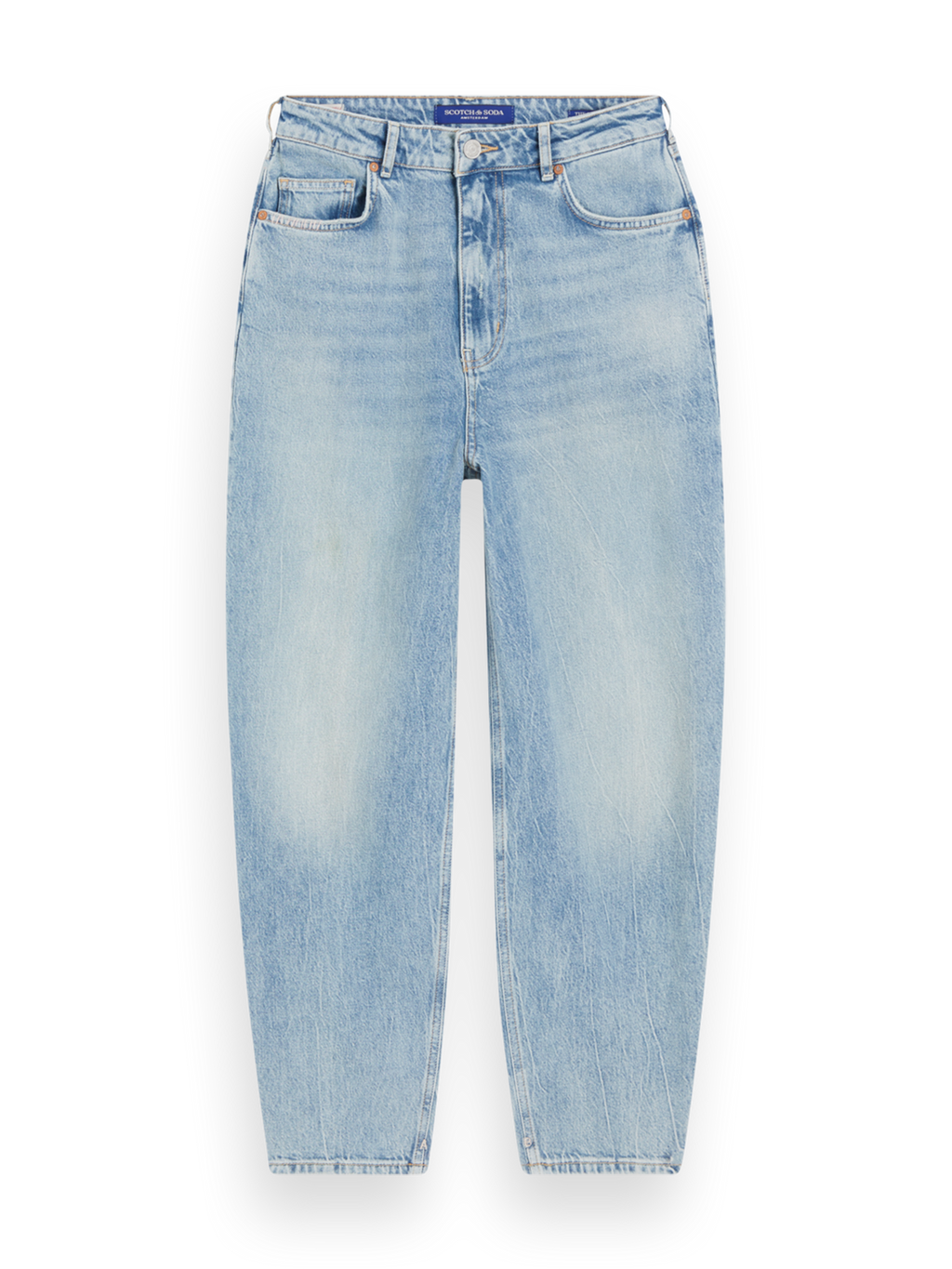 THE TIDE HIGH RISE BALLOON FIT JEANS - UNDERWATER