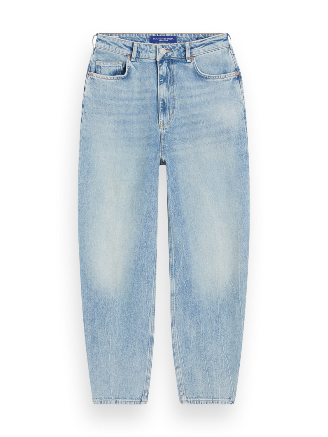 THE TIDE HIGH RISE BALLOON FIT JEANS - UNDERWATER