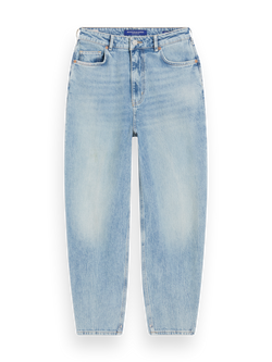THE TIDE HIGH RISE BALLOON FIT JEANS - UNDERWATER
