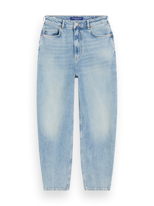 THE TIDE HIGH RISE BALLOON FIT JEANS - UNDERWATER