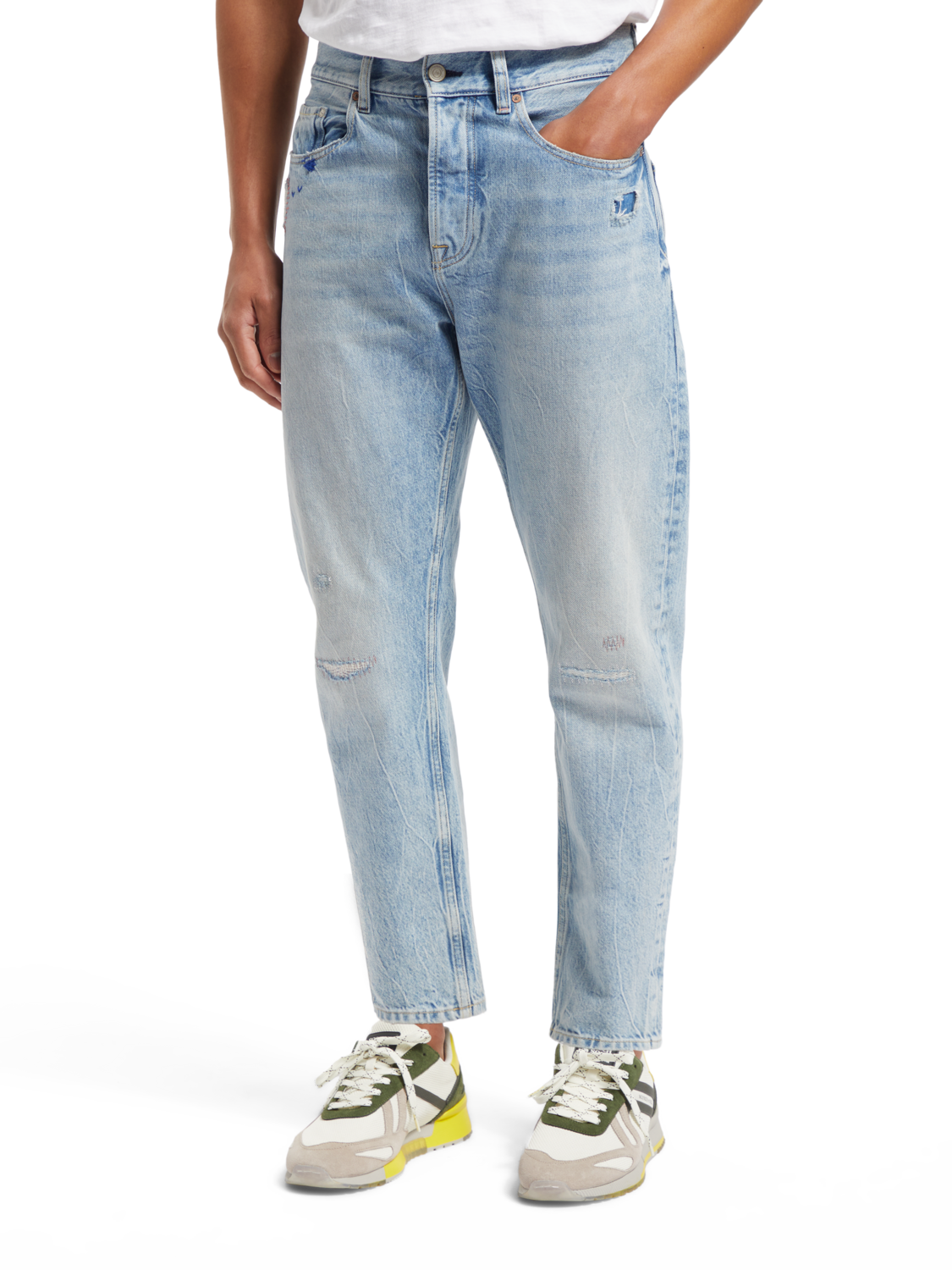 DEAN LOOSE TAPER JEANS FREE HAND
