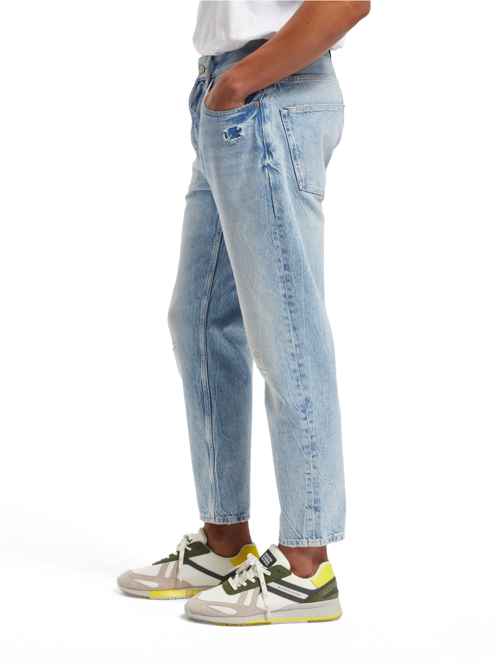 DEAN LOOSE TAPER JEANS FREE HAND