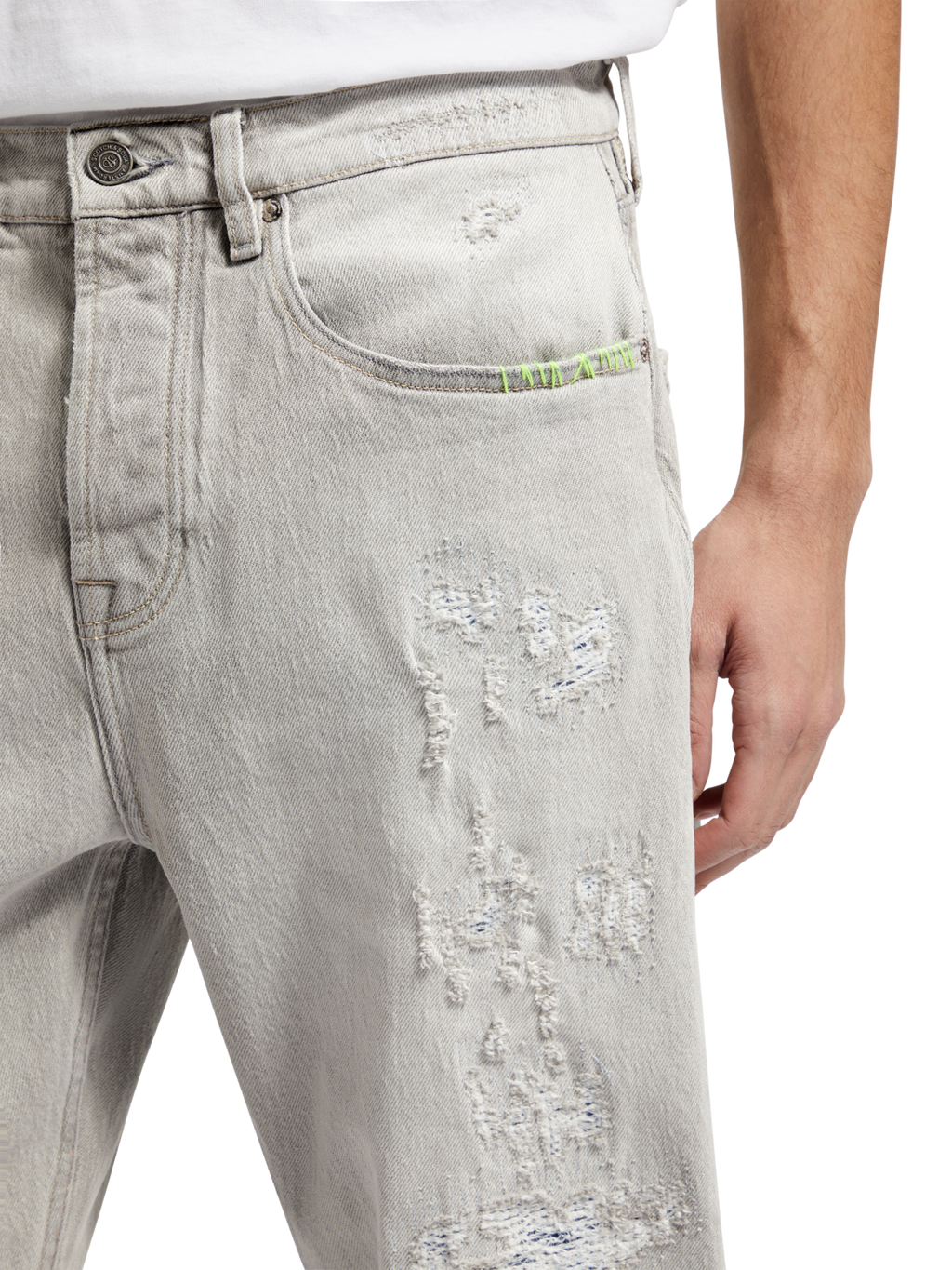 DEAN LOOSE TAPER JEANS - GROUND SWELL