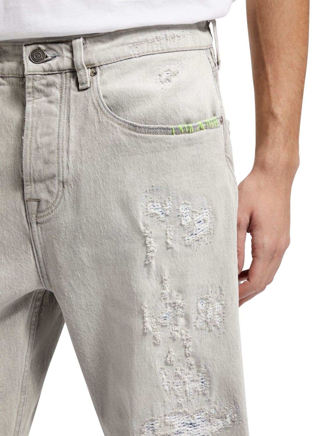 DEAN LOOSE TAPER JEANS - GROUND SWELL