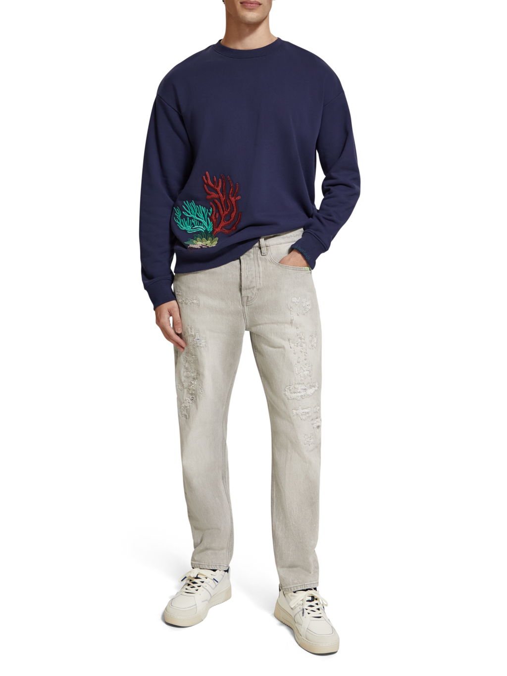DEAN LOOSE TAPER JEANS - GROUND SWELL