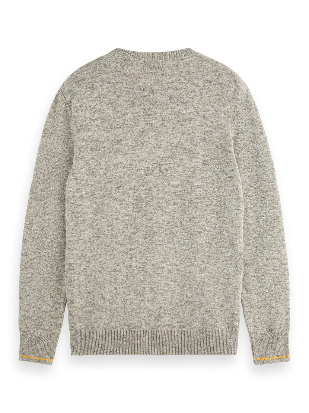 MELANGE CREW NECK PULL OVER