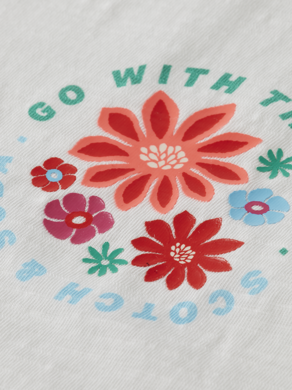 WOVEN DETAIL REGULAR-FIT T-SHIRT