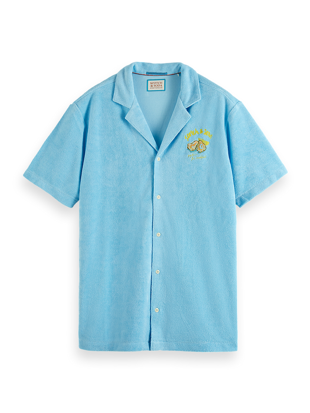 SOLID TOWELLING SHIRT