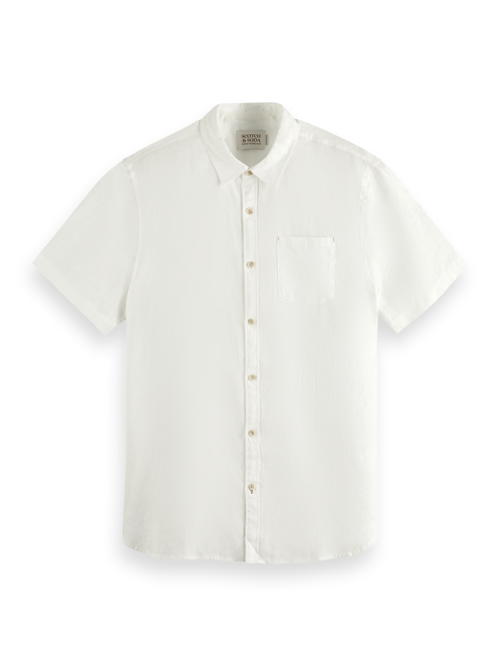SHORT SLEEVE LINEN SHIRT