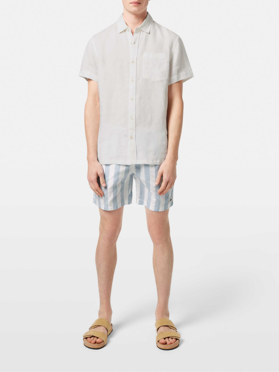 SHORT SLEEVE LINEN SHIRT