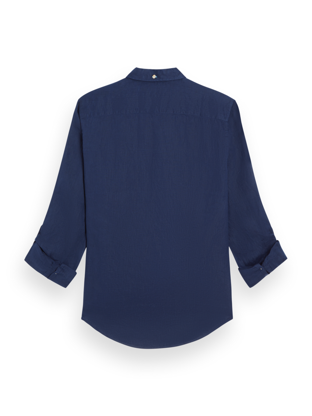LINEN SHIRT WITH ROLL-UP