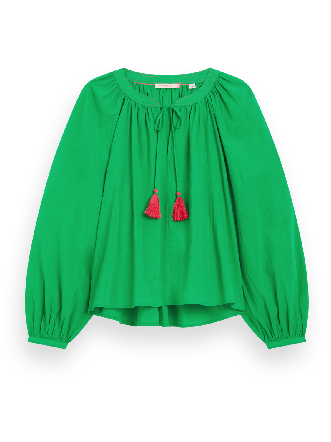 BALLOON SLEEVE TOP