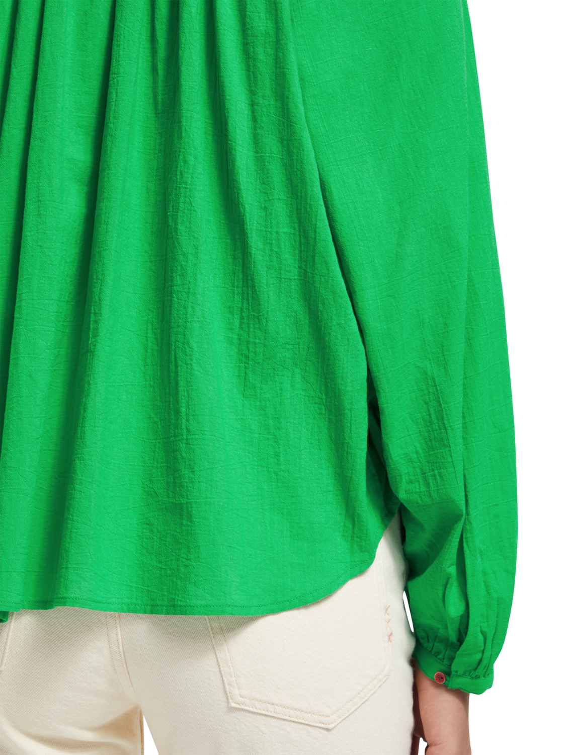 BALLOON SLEEVE TOP