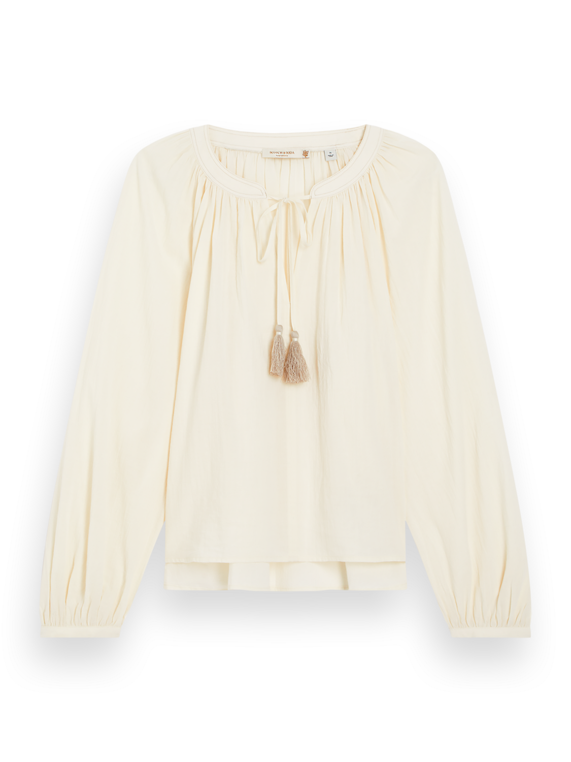 BALLOON SLEEVE TOP