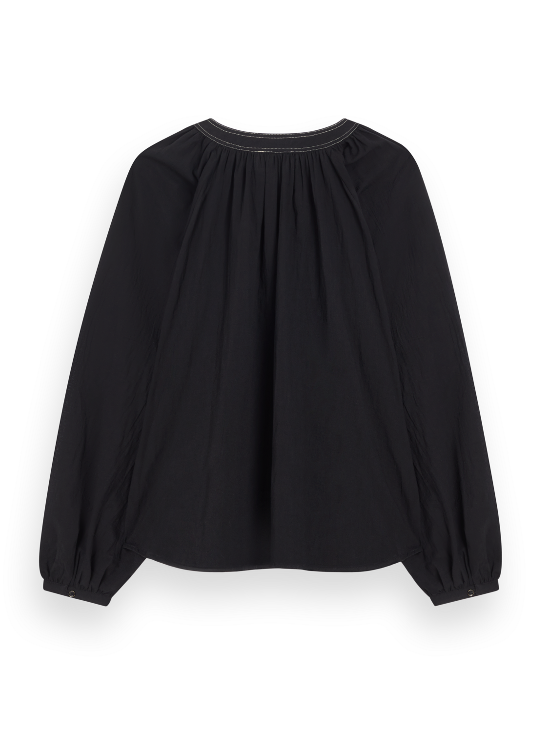 BALLOON SLEEVE TOP