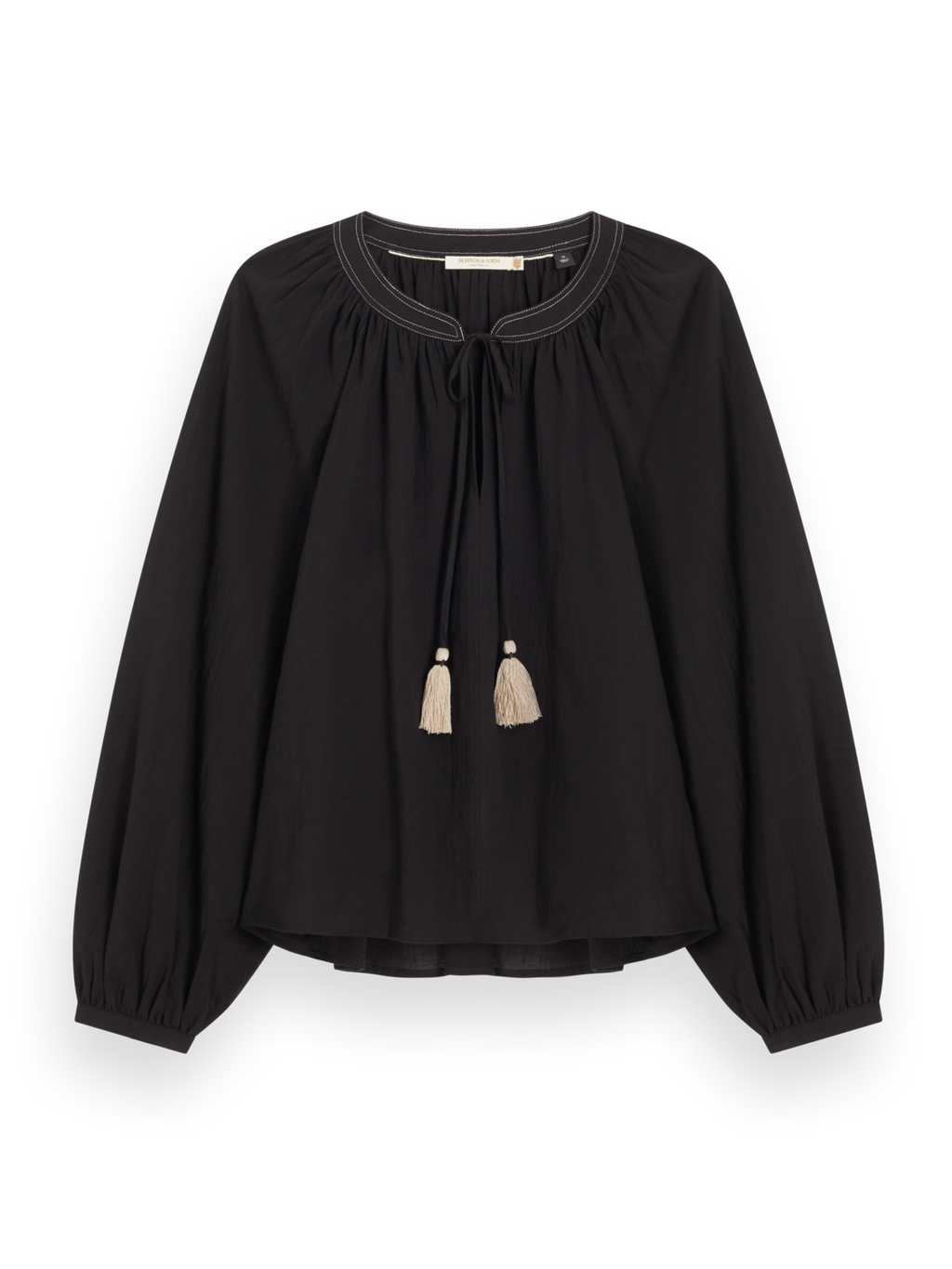 BALLOON SLEEVE TOP