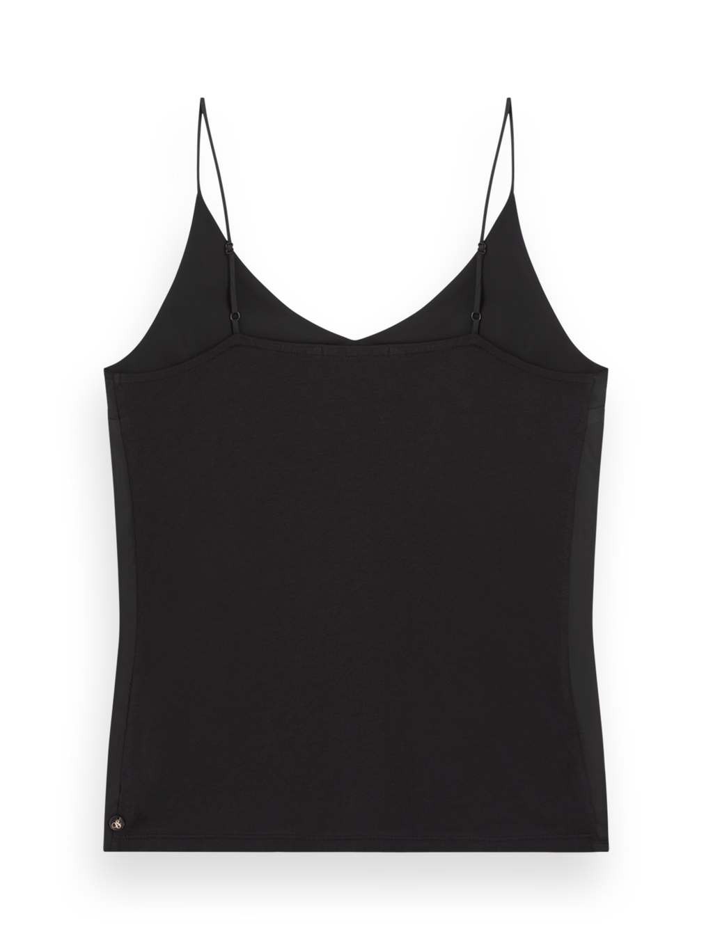 CAMISOLE WOVEN FRONT JERSEY BACK