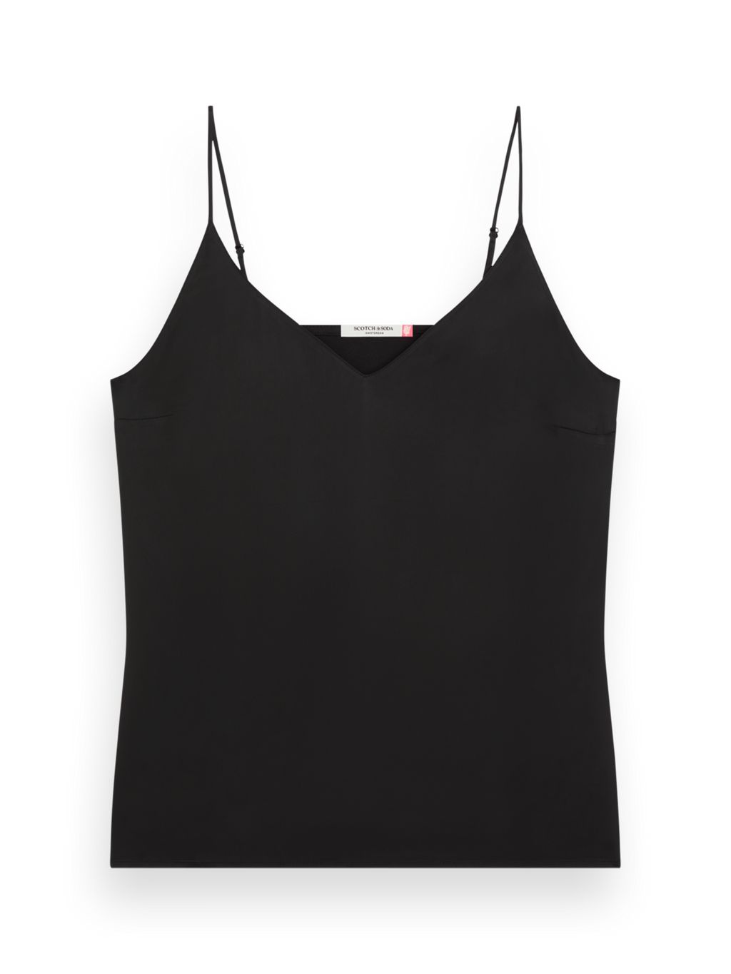 CAMISOLE WOVEN FRONT JERSEY BACK