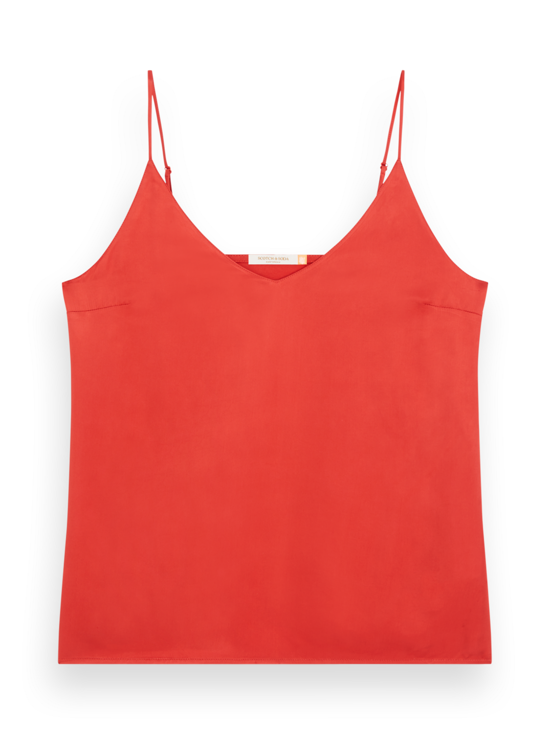 CAMISOLE WOVEN FRONT JERSEY BACK