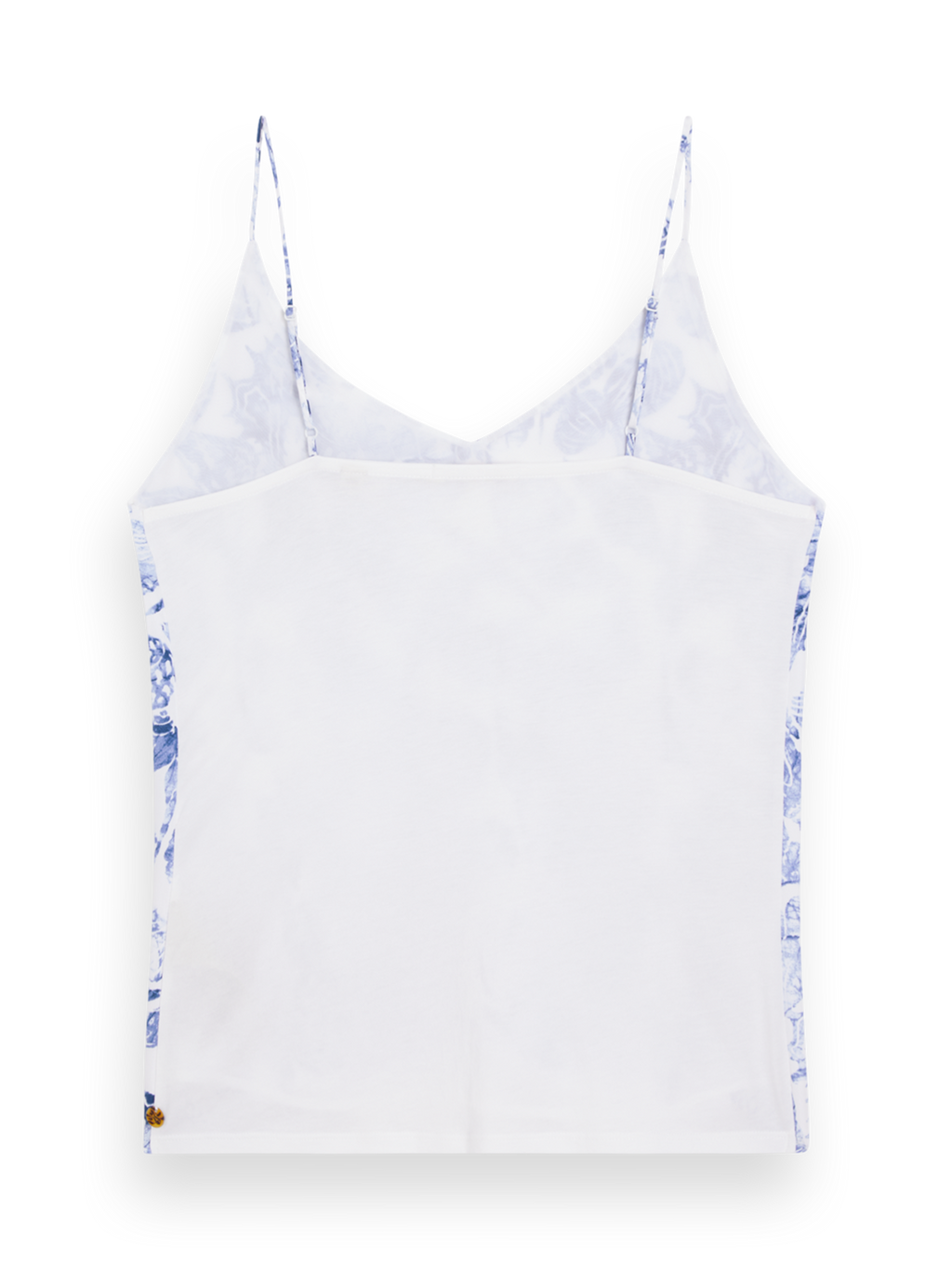 CAMISOLE WOVEN FRONT JERSEY BACK