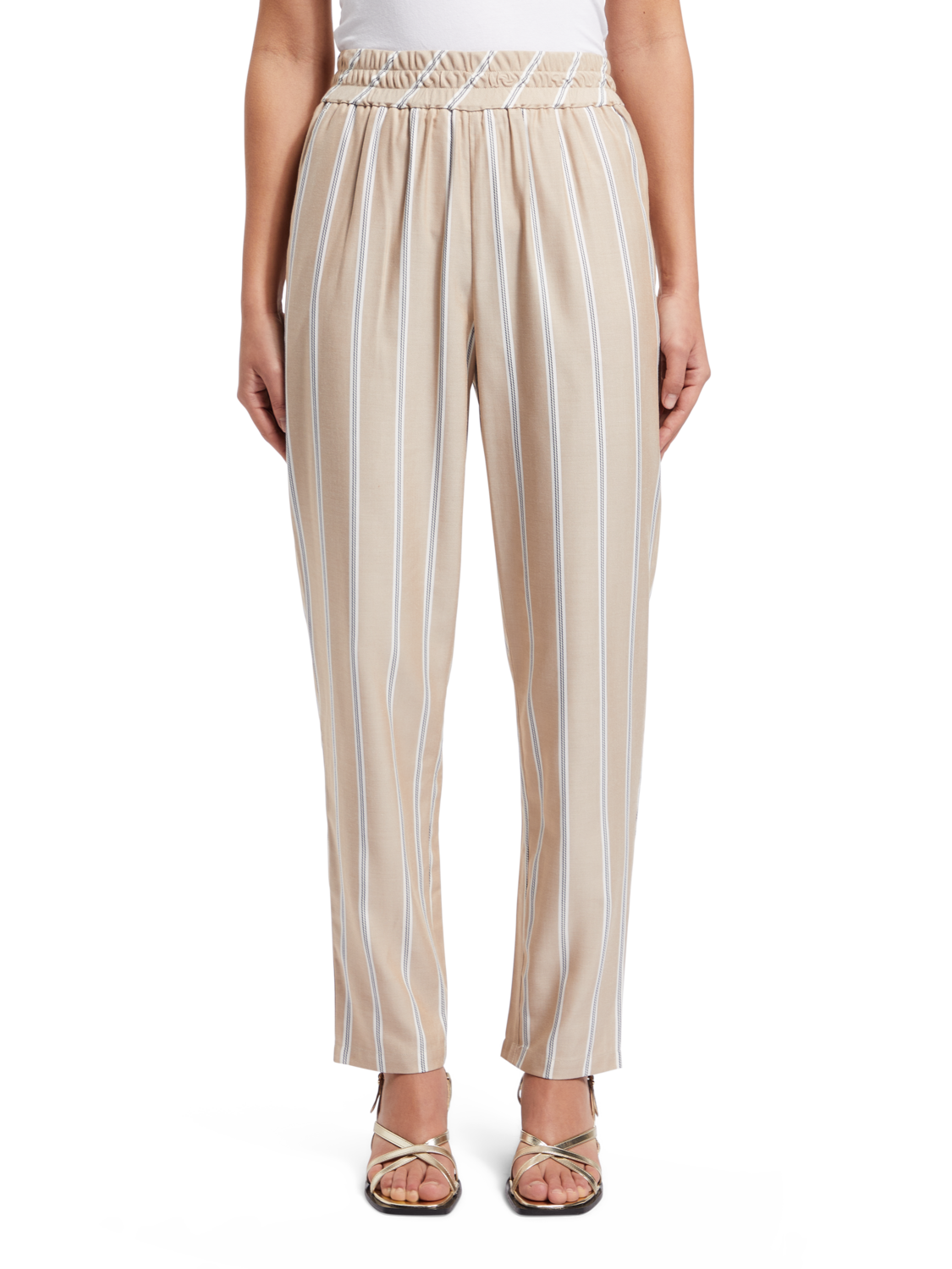 MAIA ROPE STRIPE JACQUARD PANT