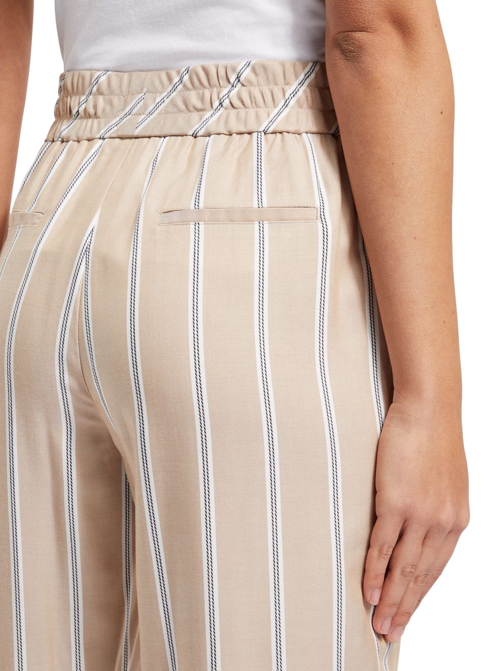 MAIA ROPE STRIPE JACQUARD PANT