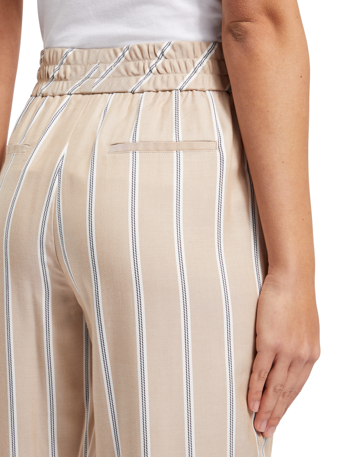 MAIA ROPE STRIPE JACQUARD PANT