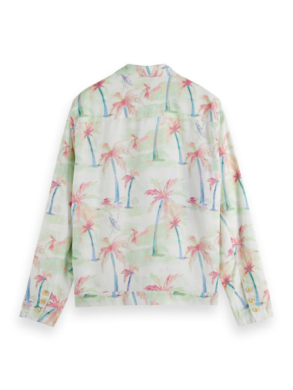 PRINTED TENCEL-HEMP BLOUSON