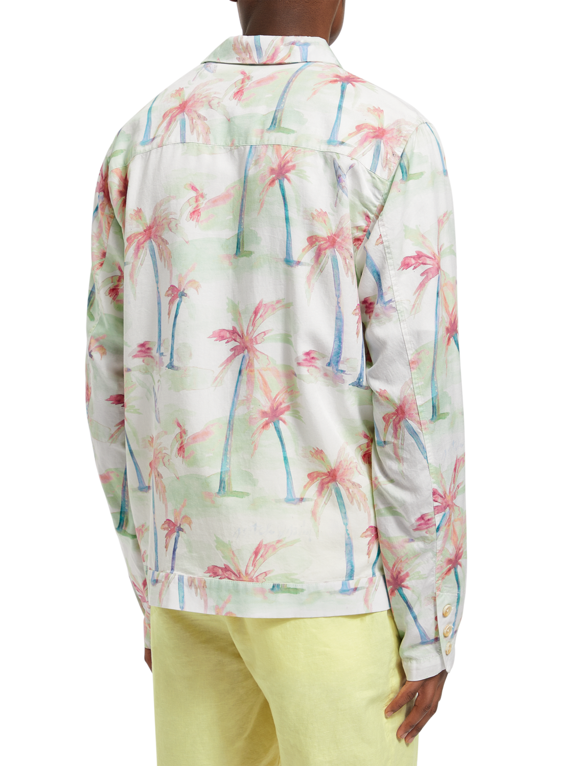 PRINTED TENCEL-HEMP BLOUSON