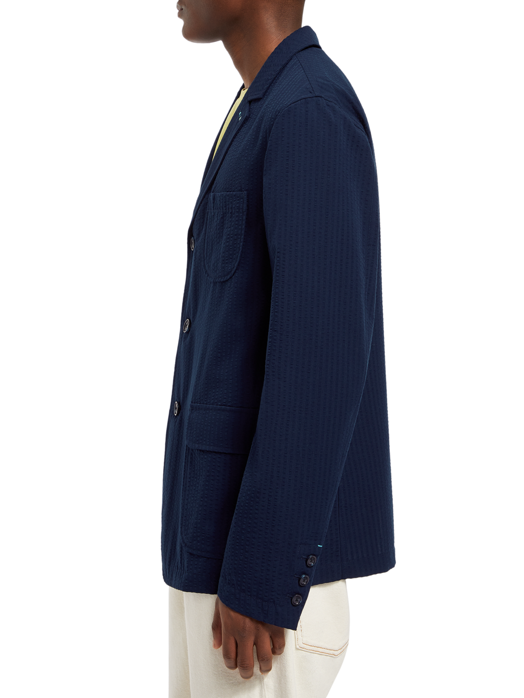 UNCONSTRUCTED SEERSUCKER BLAZER