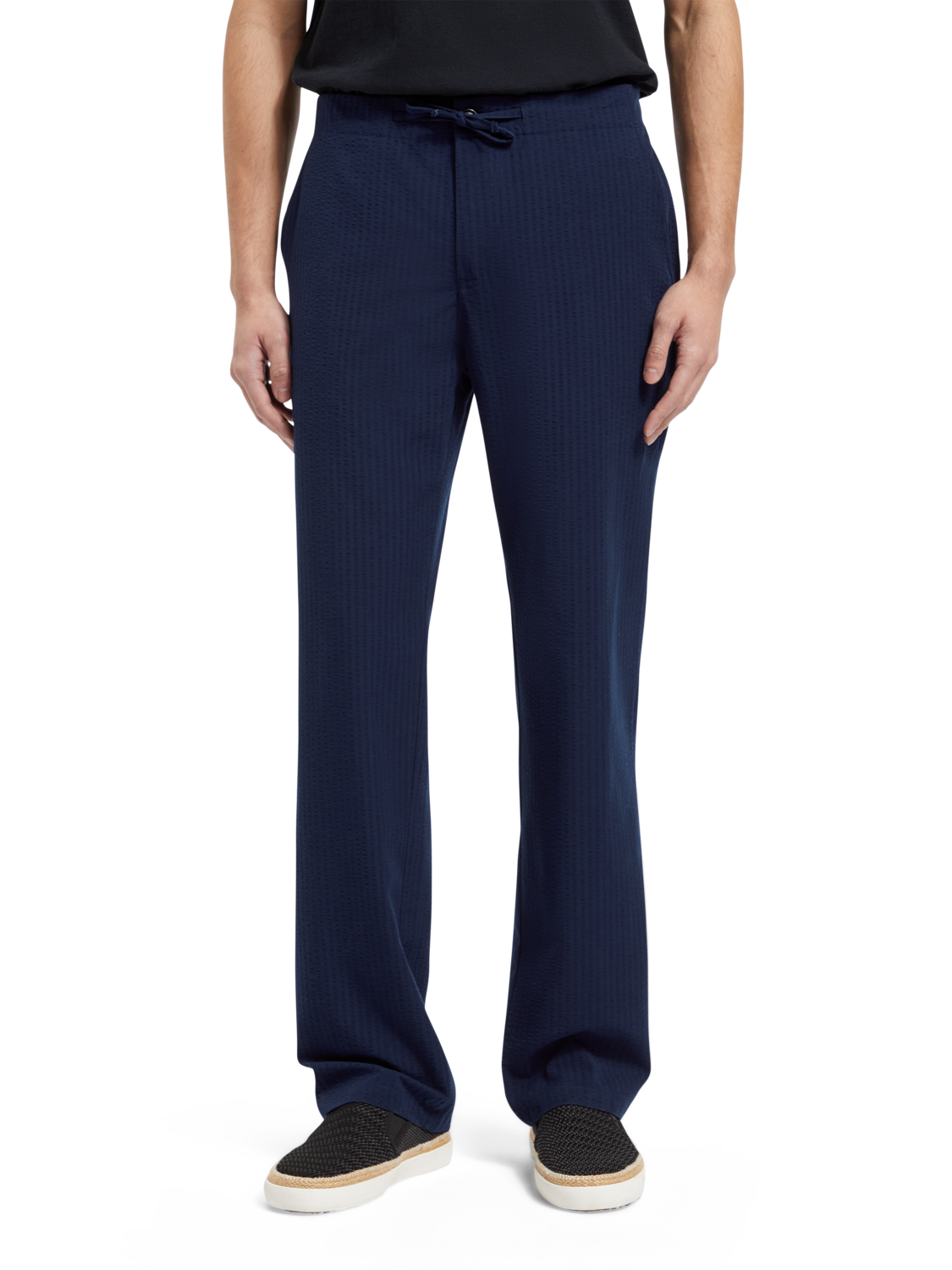 FINCH - REGULAR TAPERED SEERSUCKER JOGGER