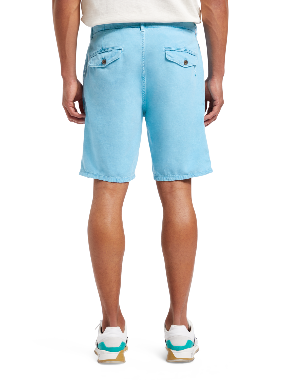 SEASONAL - RELAXED FIT NATURAL-DYED COTTON/LINEN SHORT