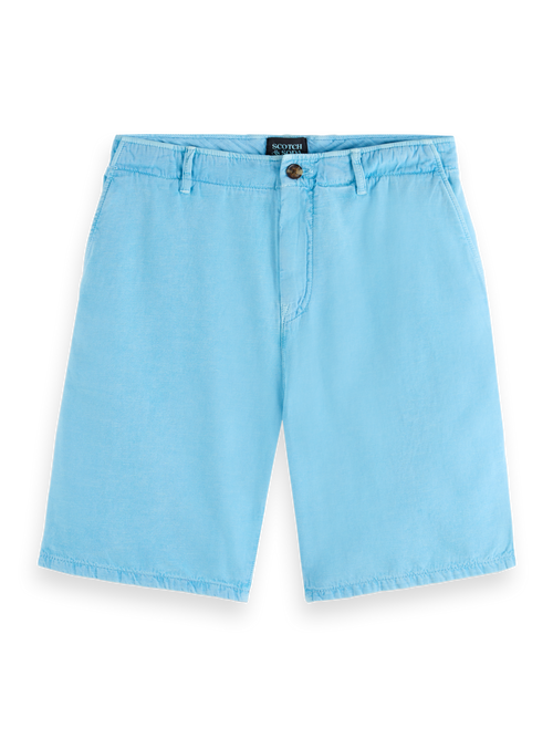 SEASONAL - RELAXED FIT NATURAL-DYED COTTON/LINEN SHORT