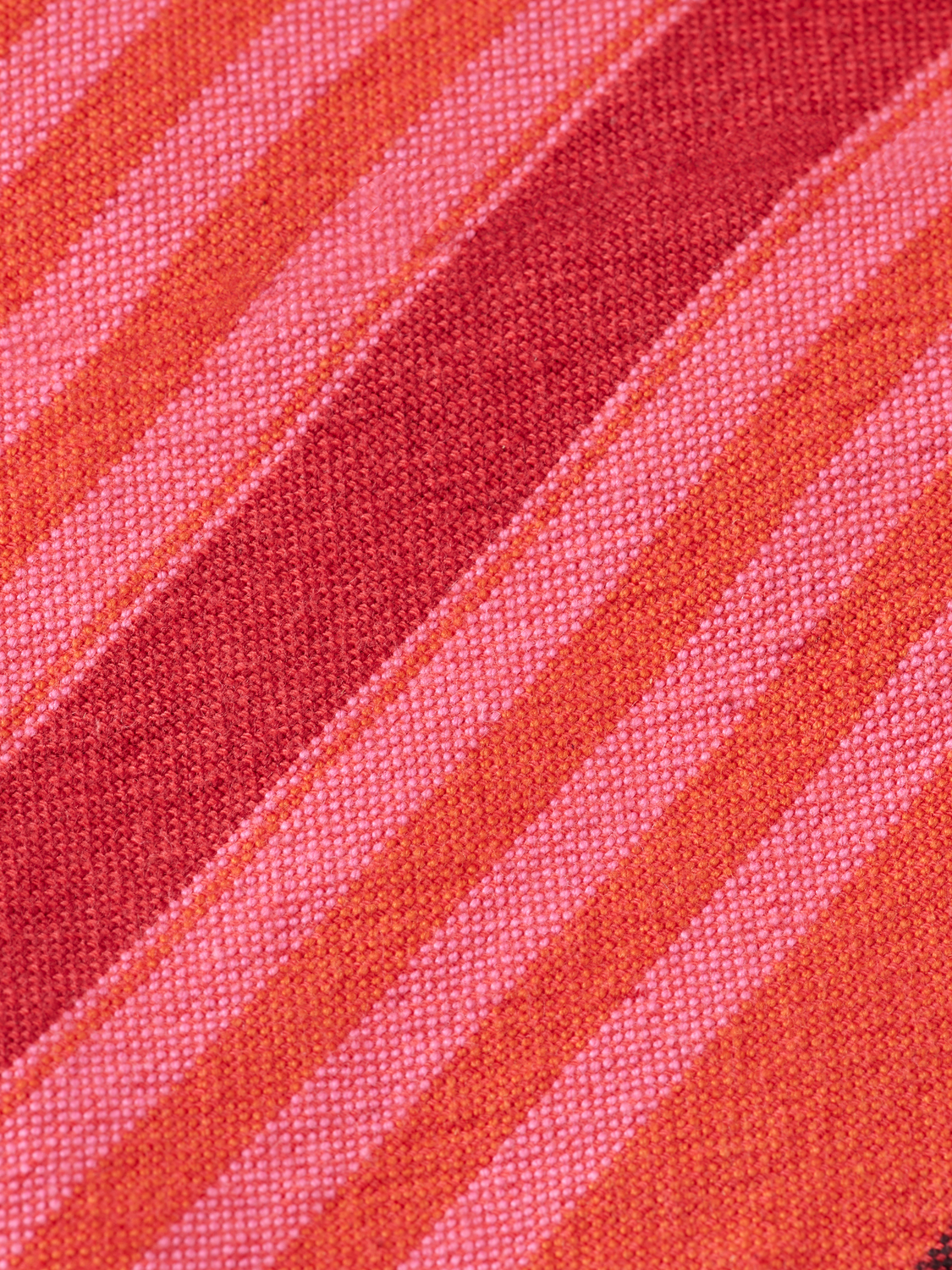 SEASONAL- STRIPED COTTON-OXFORD BERMUDA SHORT