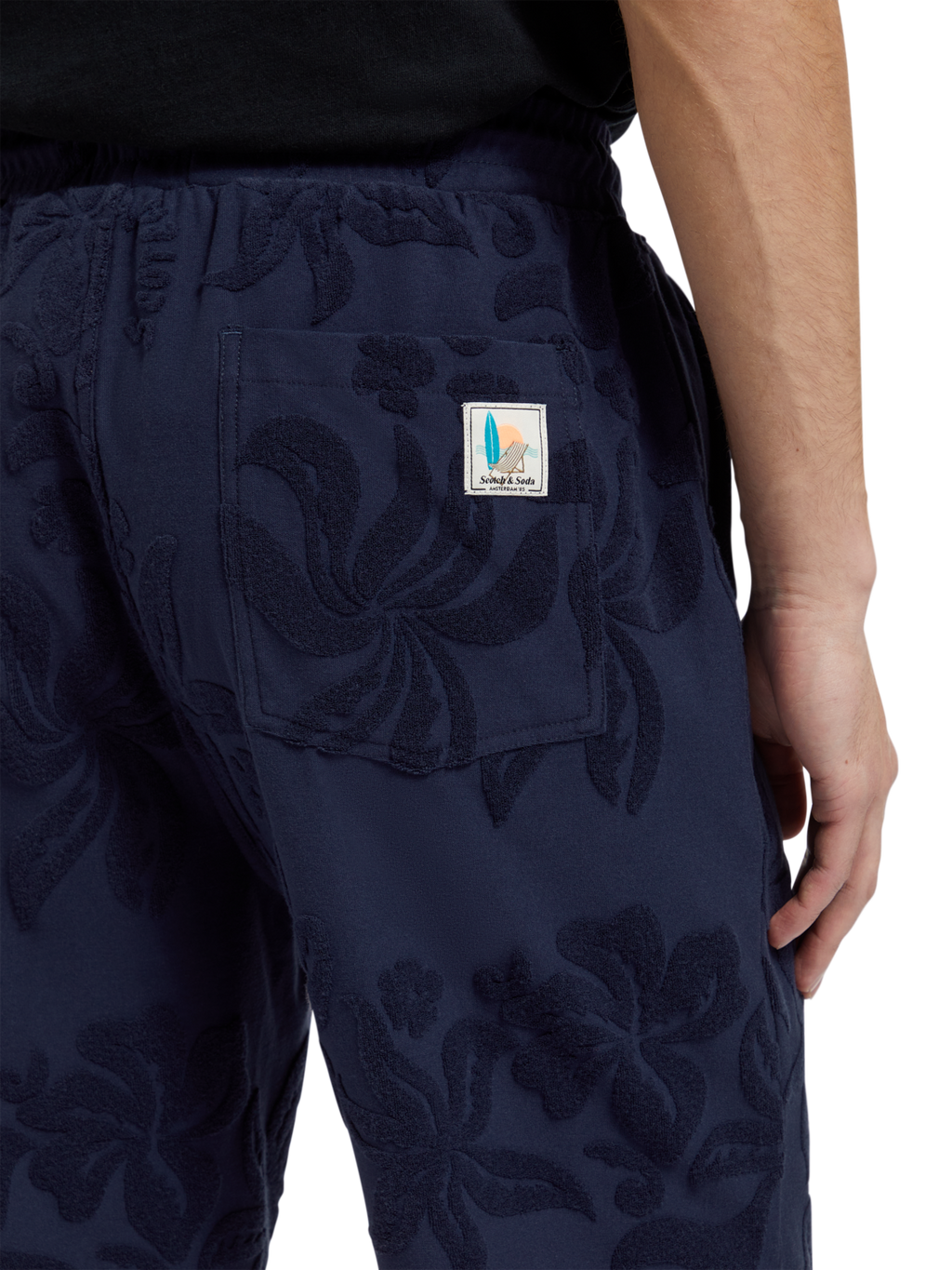 JACQUARD TOWELLING SHORTS