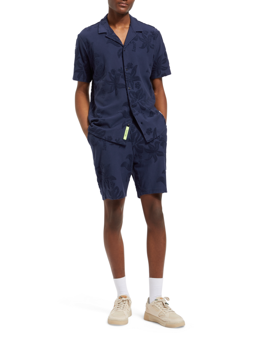 JACQUARD TOWELLING SHORTS