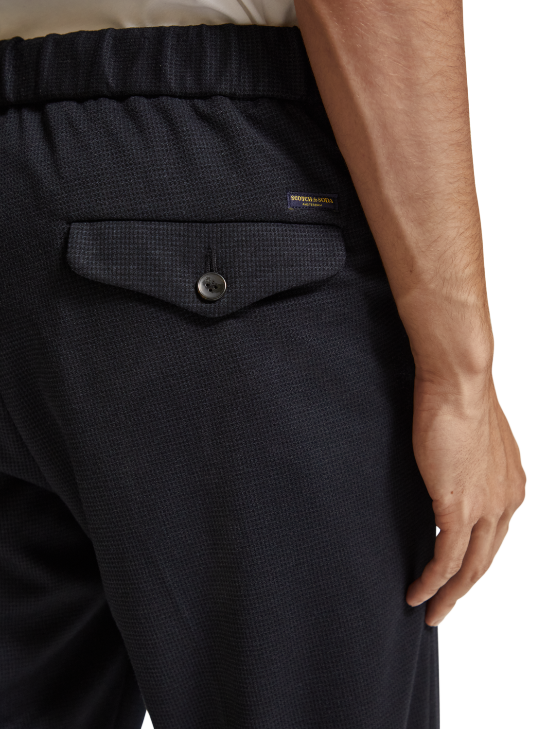 FINCH - REGULAR TAPERED-FIT YARN-DYED KNITTED JOGGER