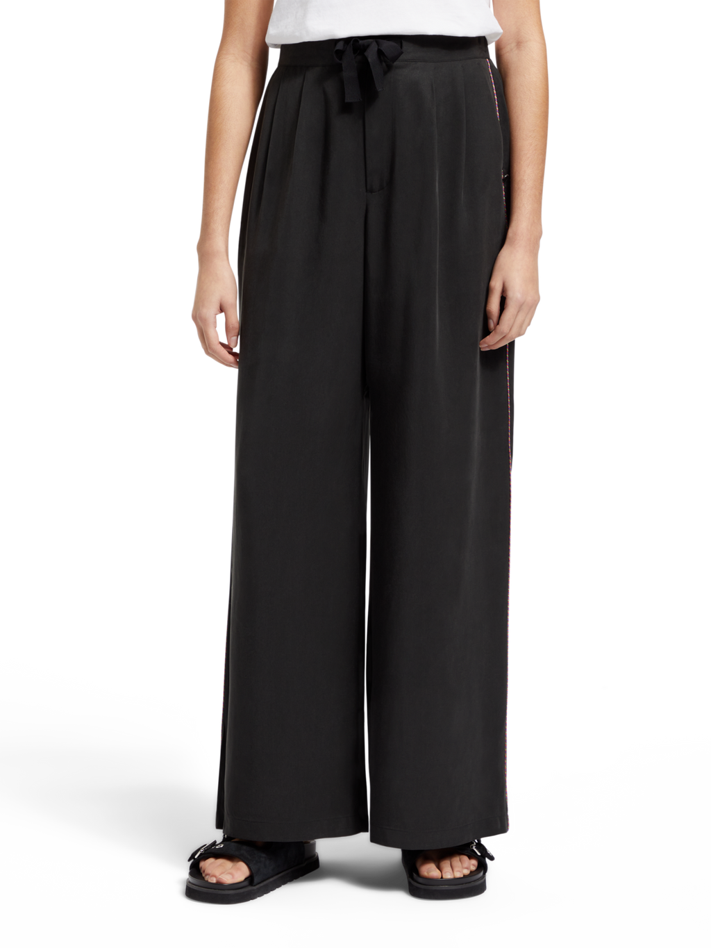 ELENI MULTICOLOUR PIPING PYJAMA PANT