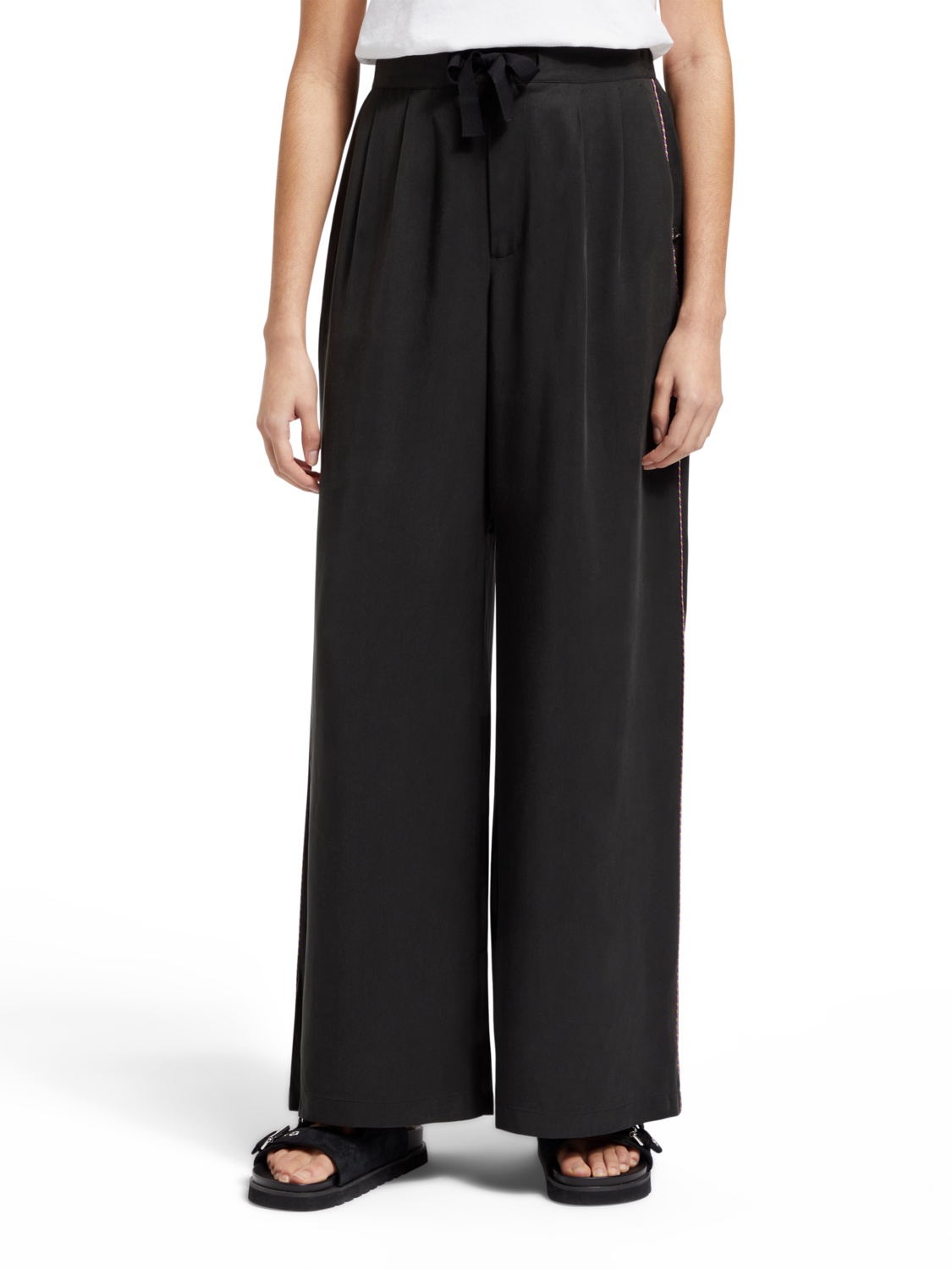 ELENI MULTICOLOUR PIPING PYJAMA PANT