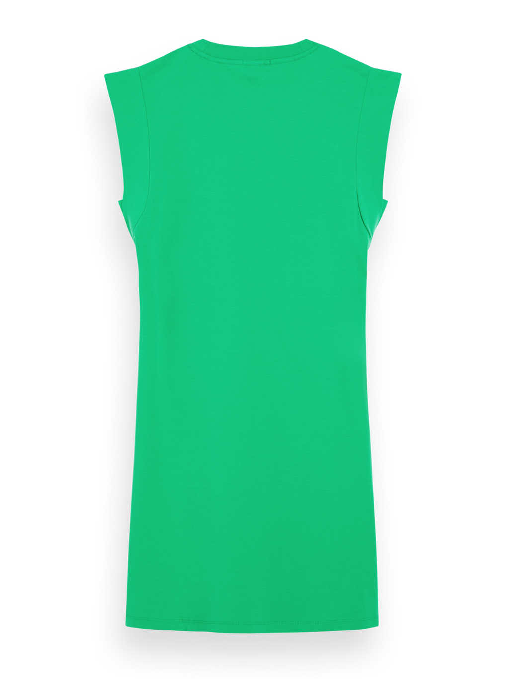 TIE WAIST MINI JERSEY DRESS