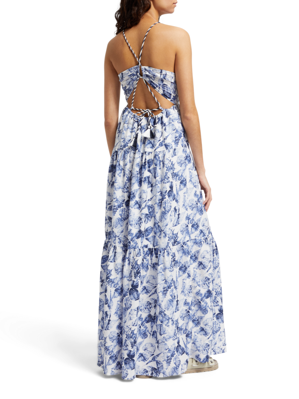 WAISTED MAXI DRESS