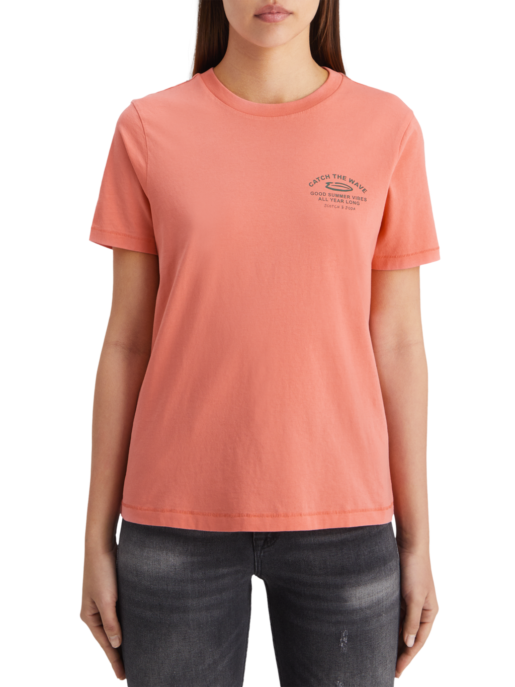REGULAR FIT LEFT CHEST ARTWORK T-SHIRT
