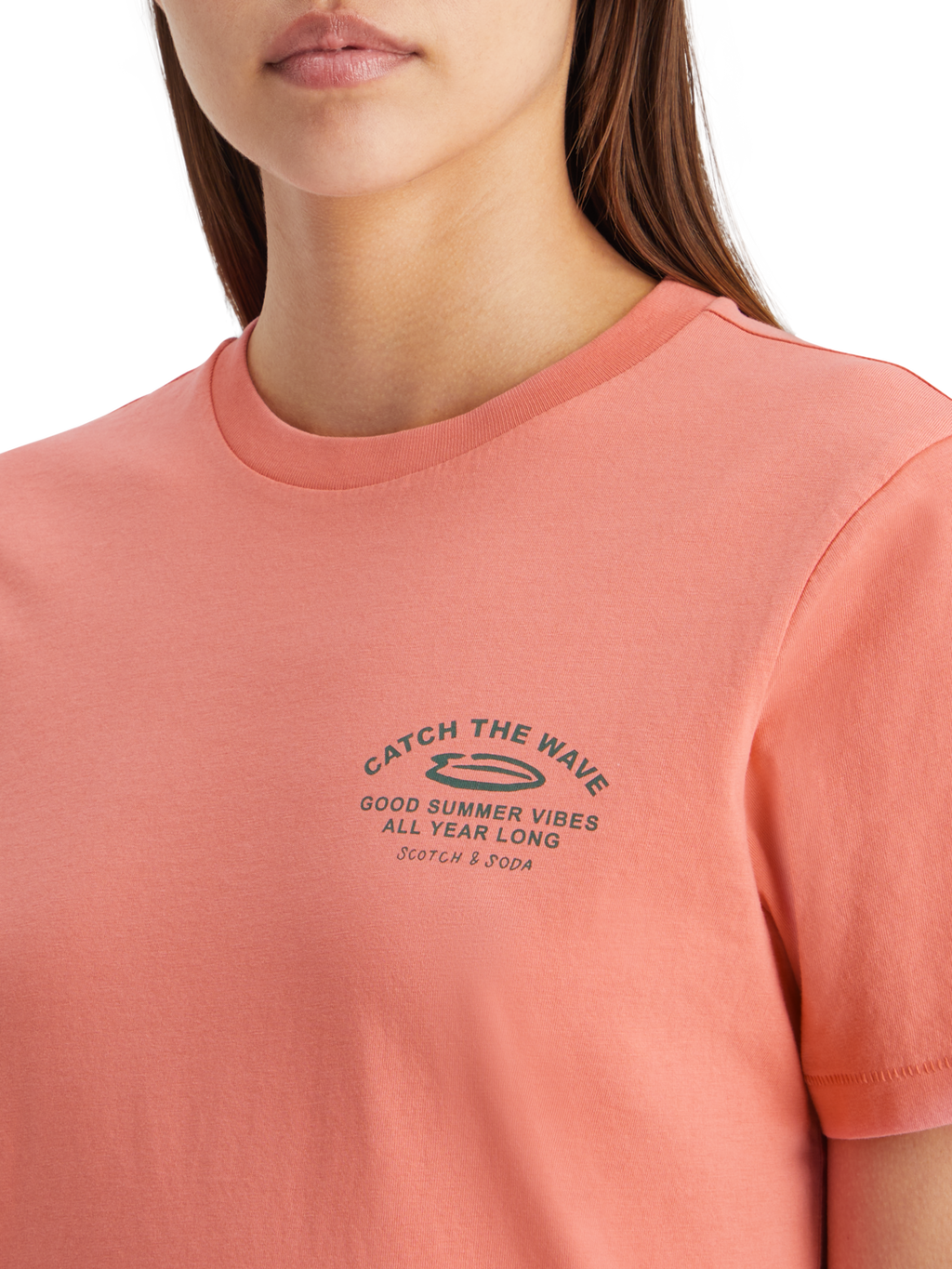 REGULAR FIT LEFT CHEST ARTWORK T-SHIRT