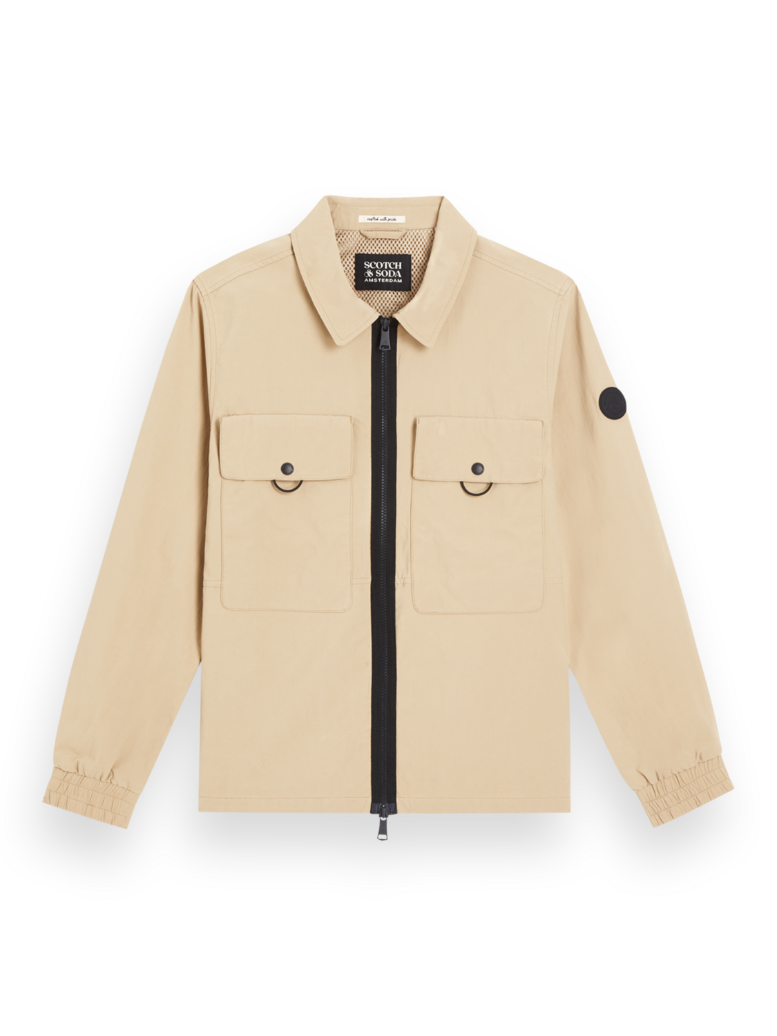 ZIPPED UTILITY JACKET