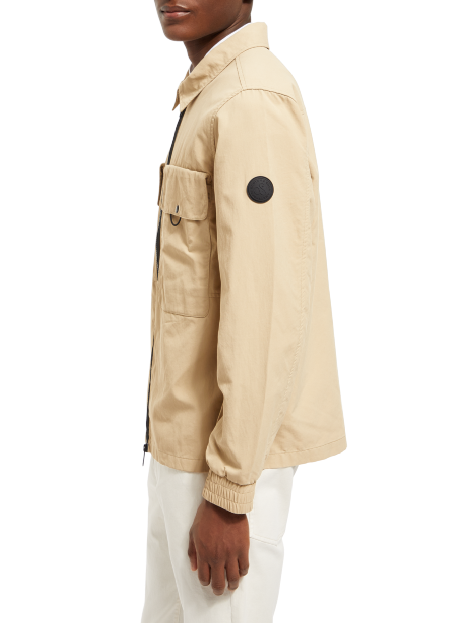 ZIPPED UTILITY JACKET