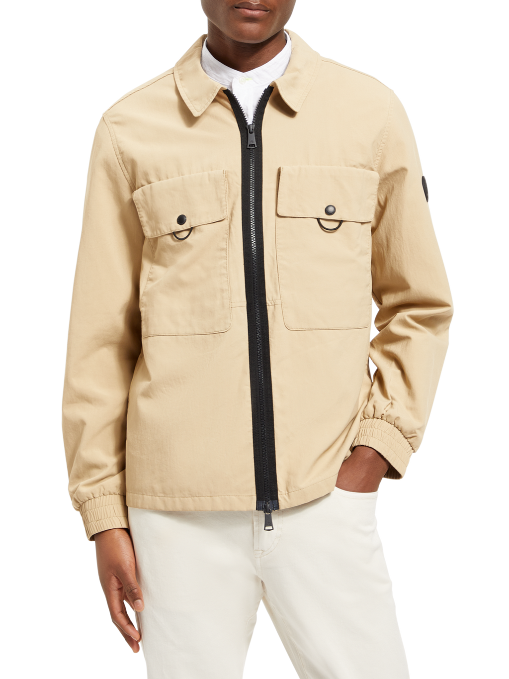 ZIPPED UTILITY JACKET
