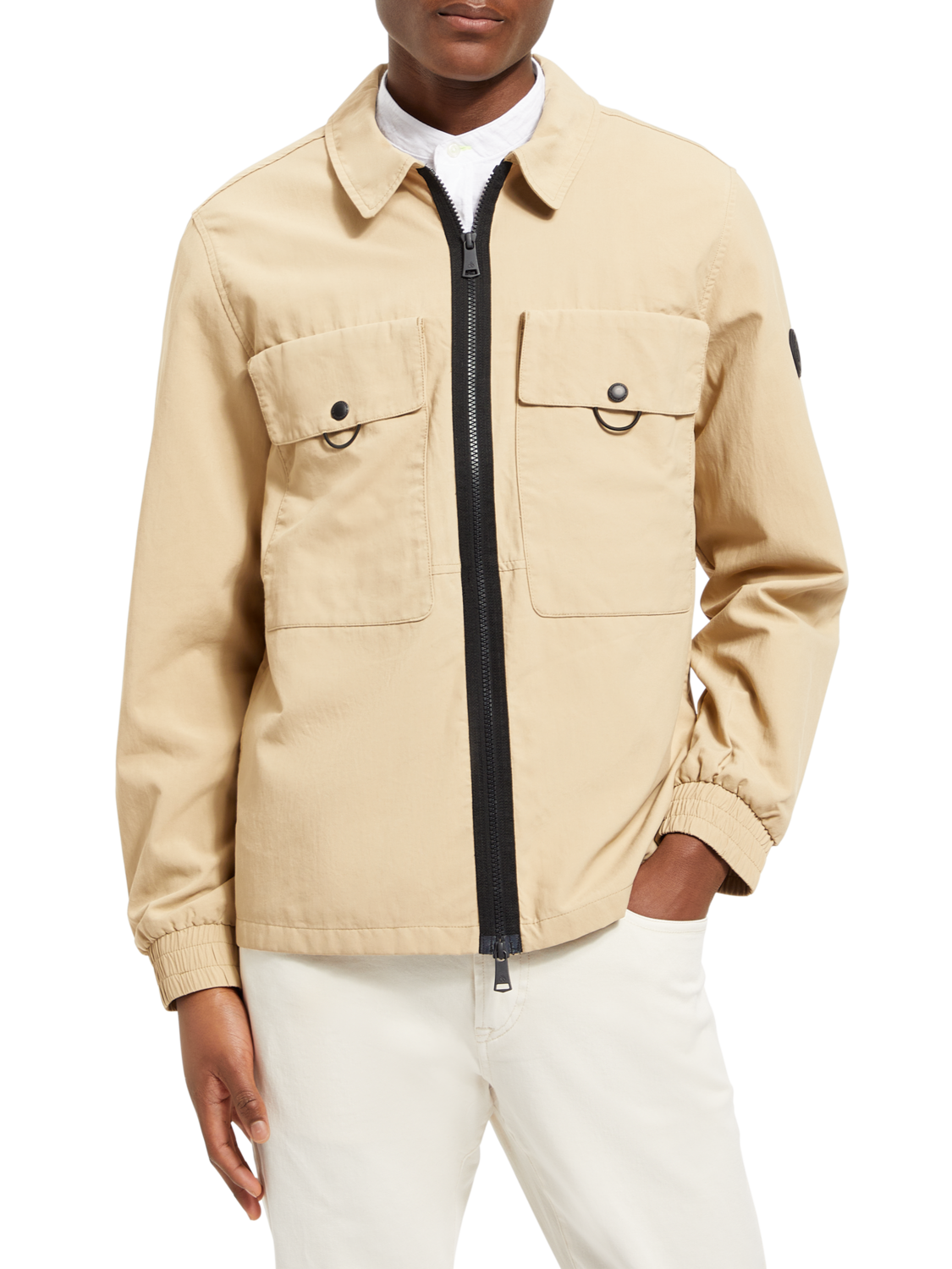 ZIPPED UTILITY JACKET